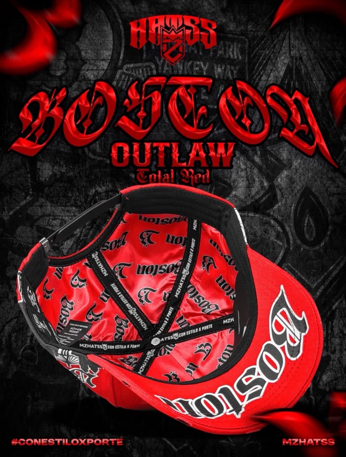 MZ Boston Outlaw Red
