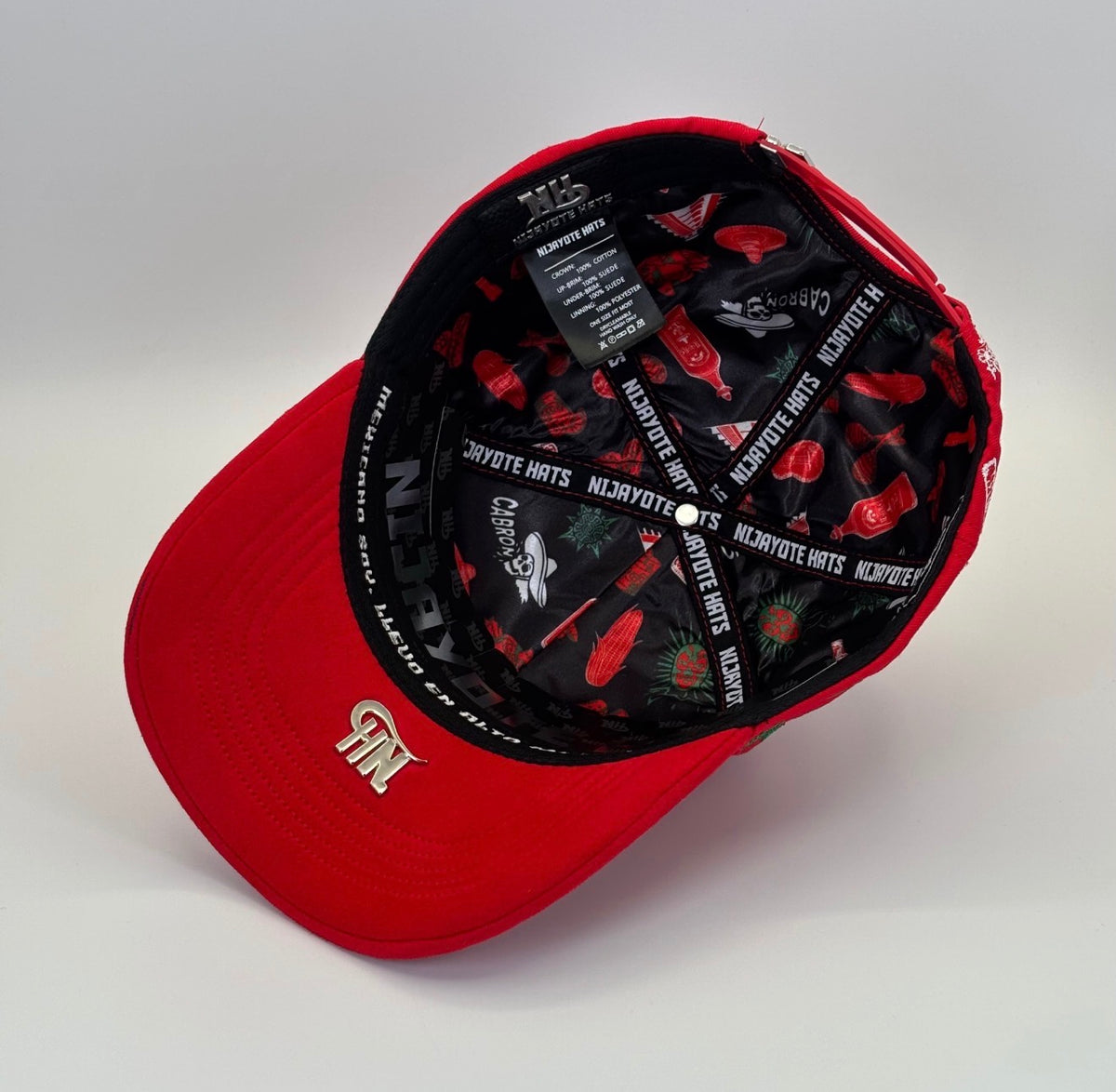 Nijayote Hats Mexico Red