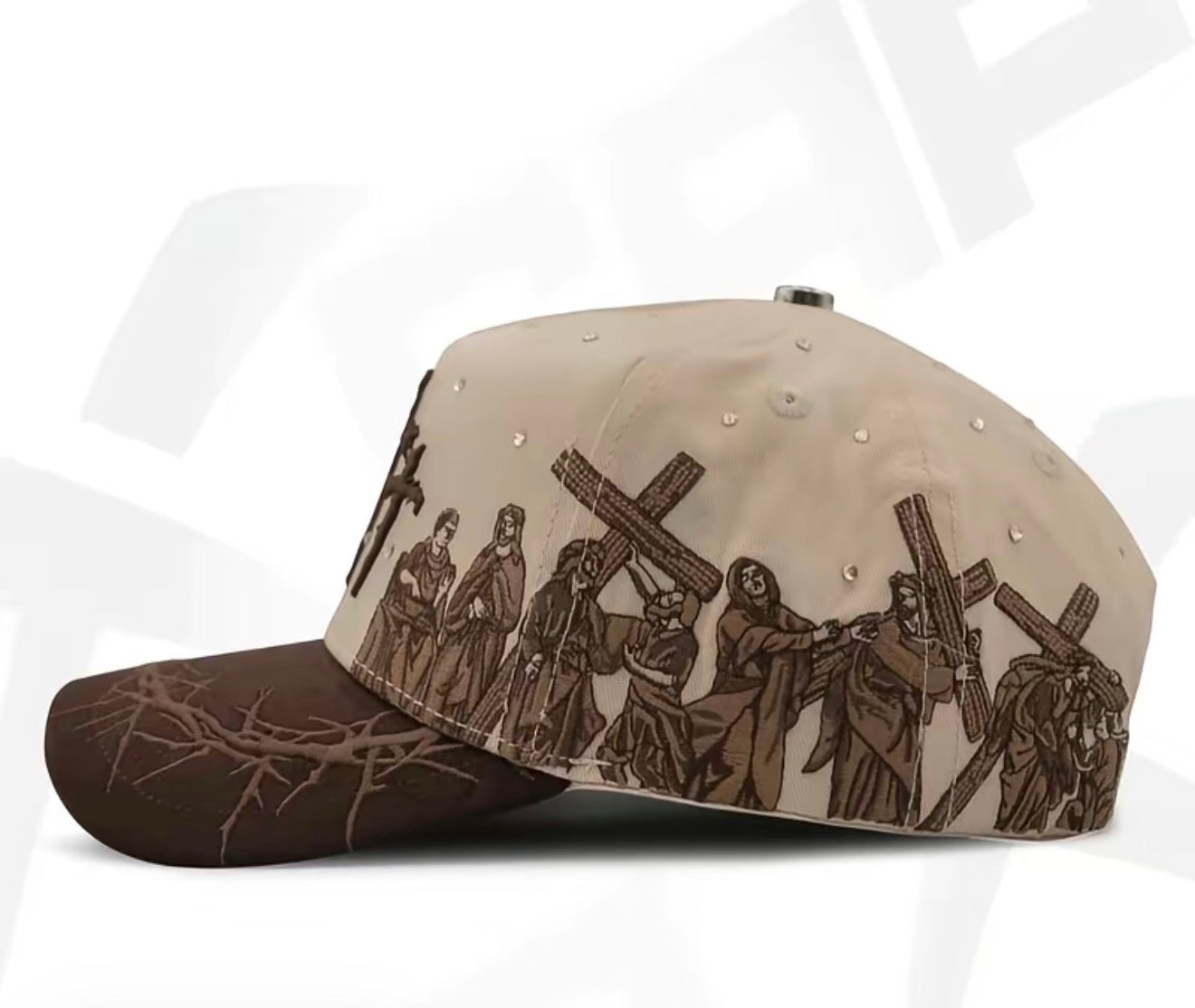 X Cap Viacrucis Brown