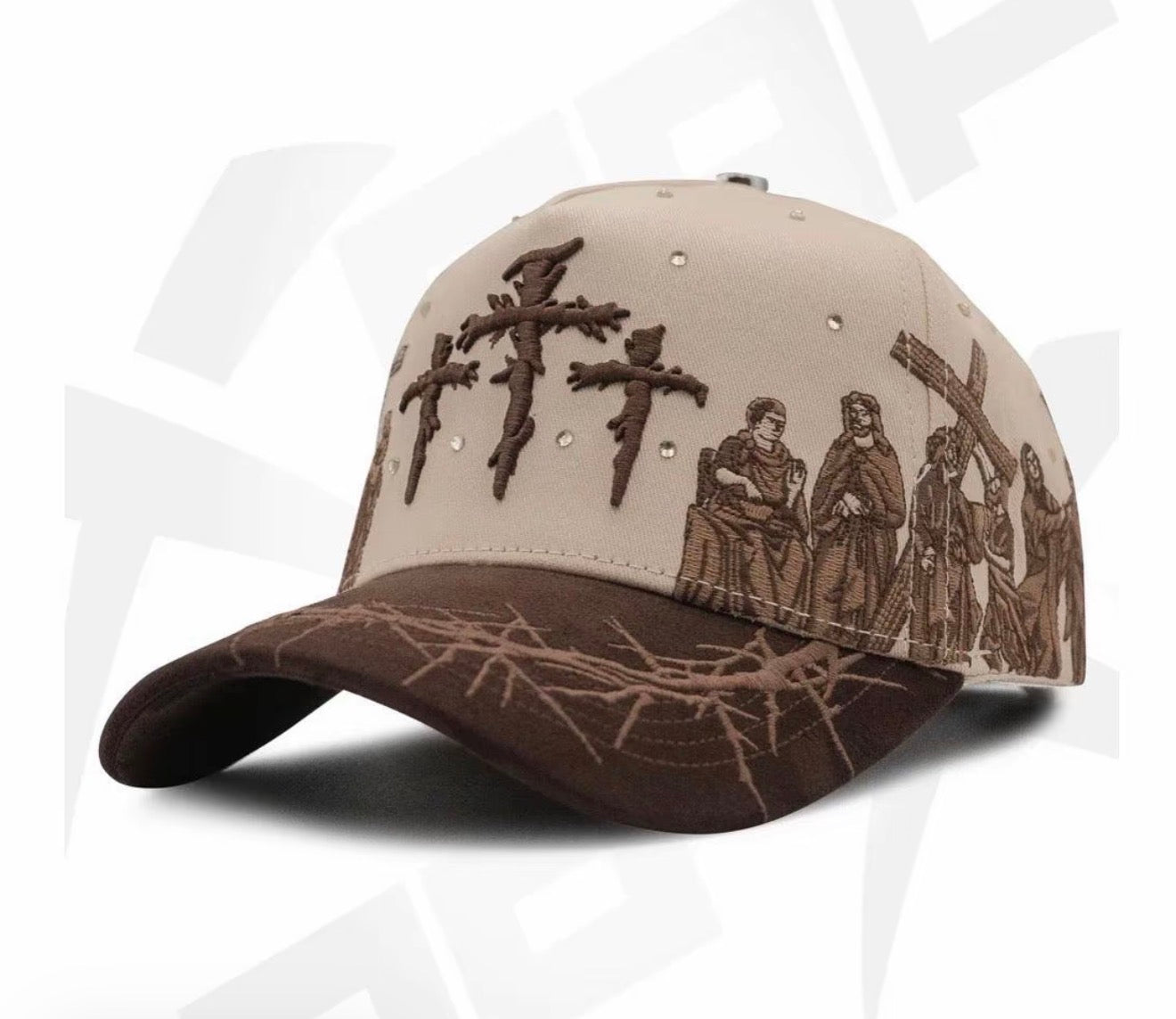 X Cap Viacrucis Brown