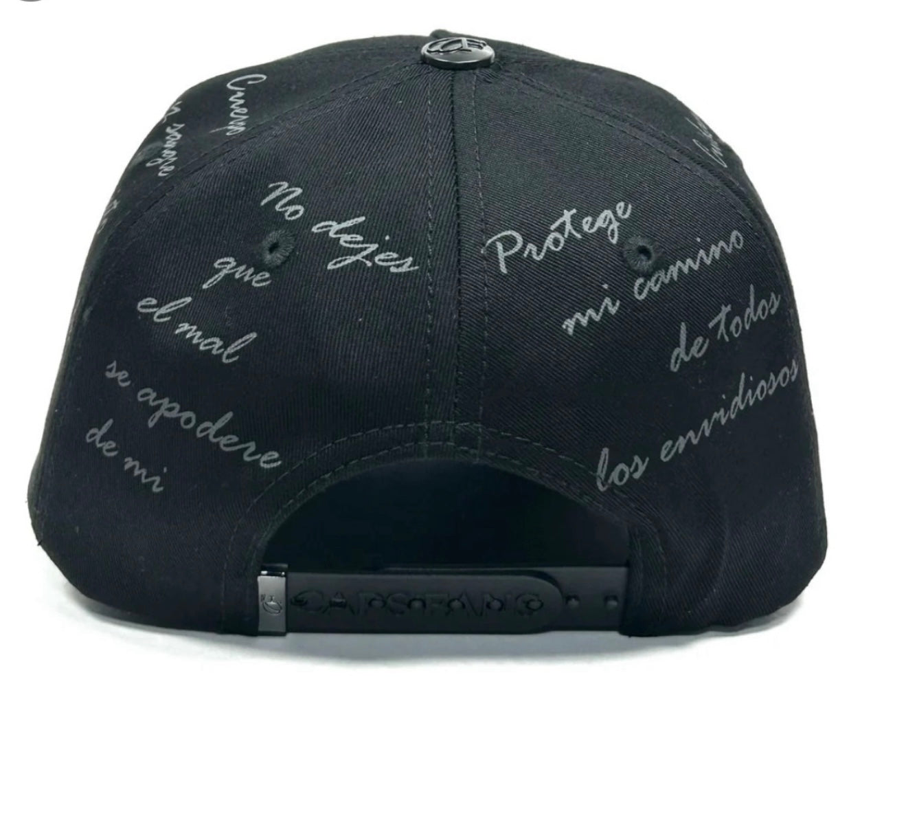Caps Fans Dios Por Delante Black
