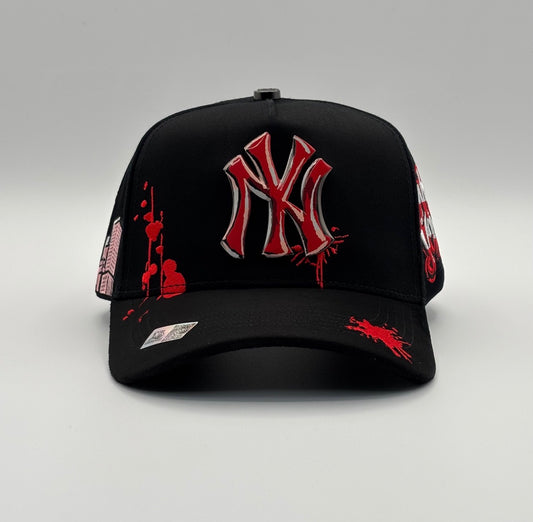 Nijayote NY Grafitti Black Red