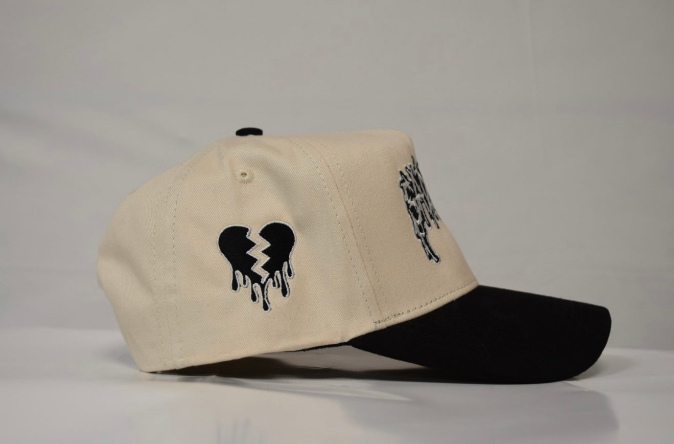 Caps Fans Sadboyz Cream and Black