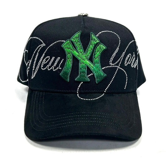 Caps Fans New York Black Green