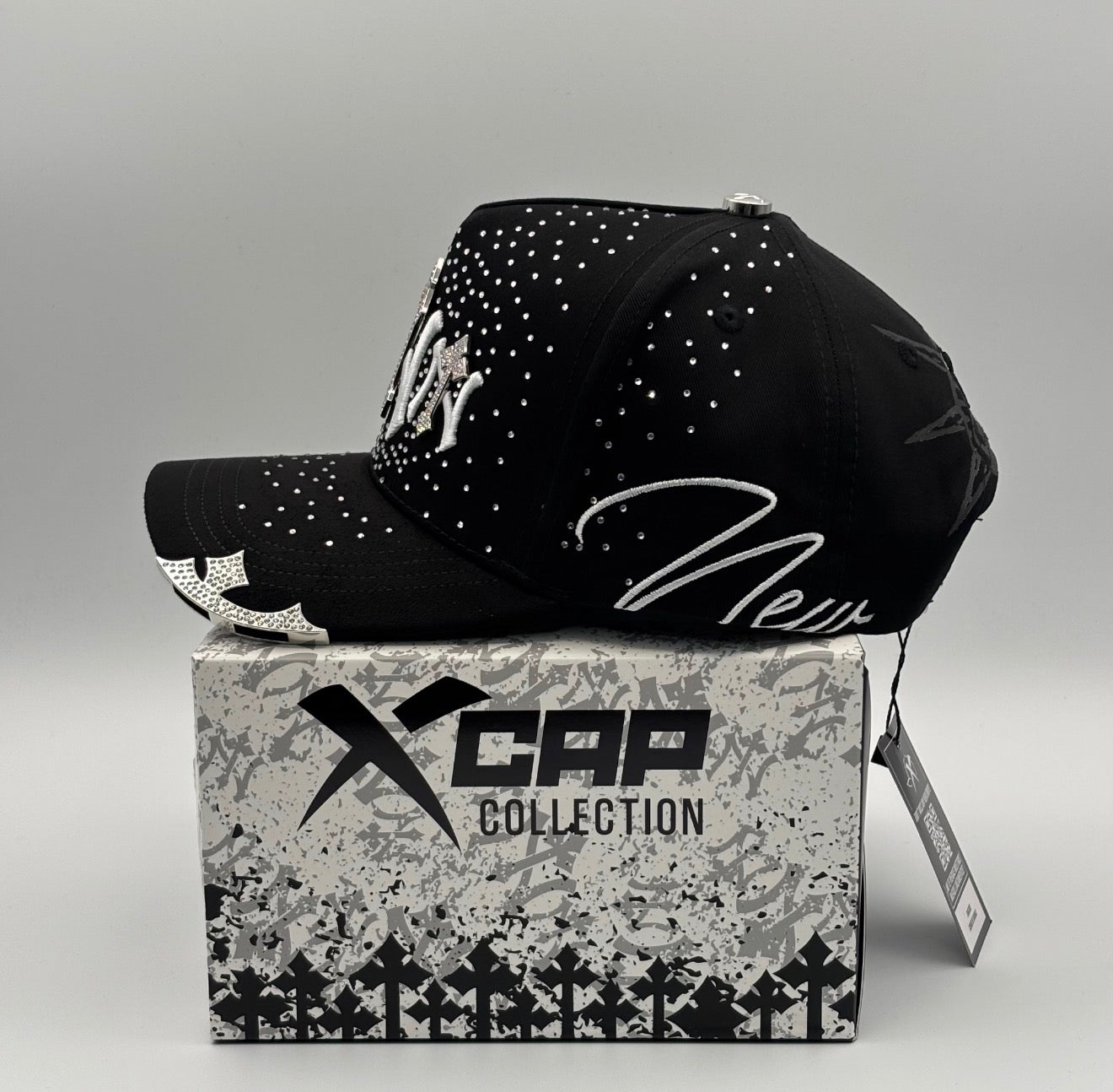 X Cap NY Metals White