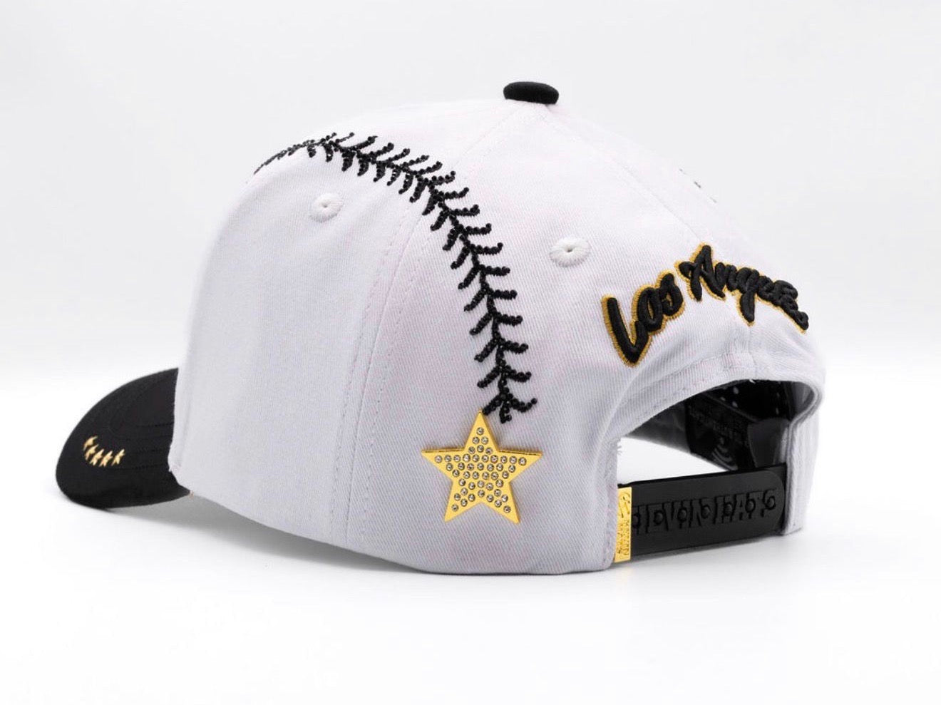 Kevin Hats Dodgers White