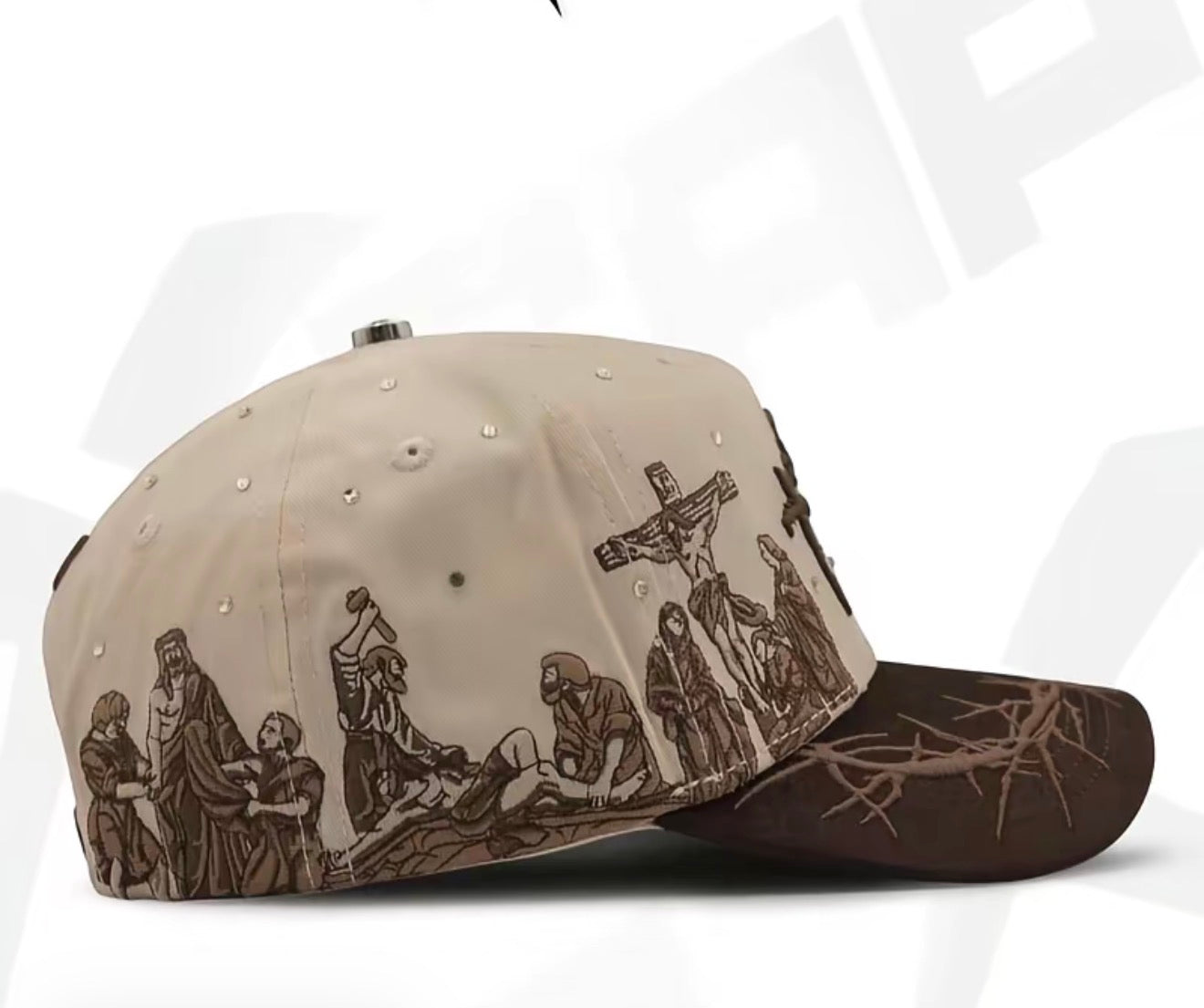 X Cap Viacrucis Brown