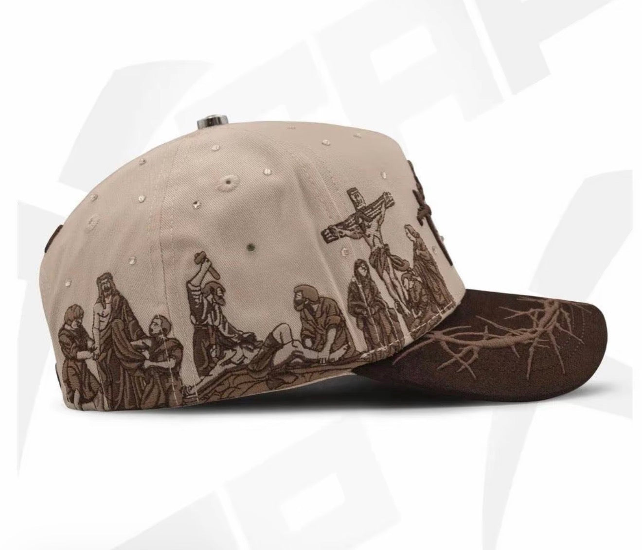X Cap Viacrucis Brown