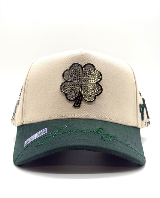 Caps Fans Trebol Beige Green