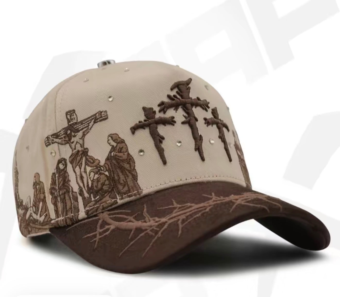 X Cap Viacrucis Brown