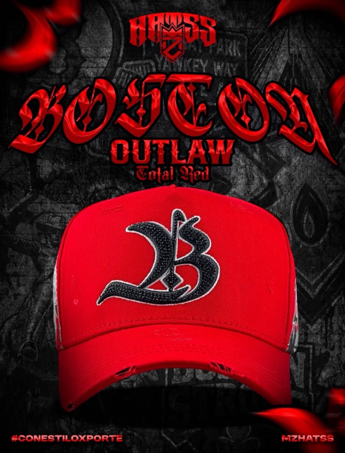 MZ Boston Outlaw Red